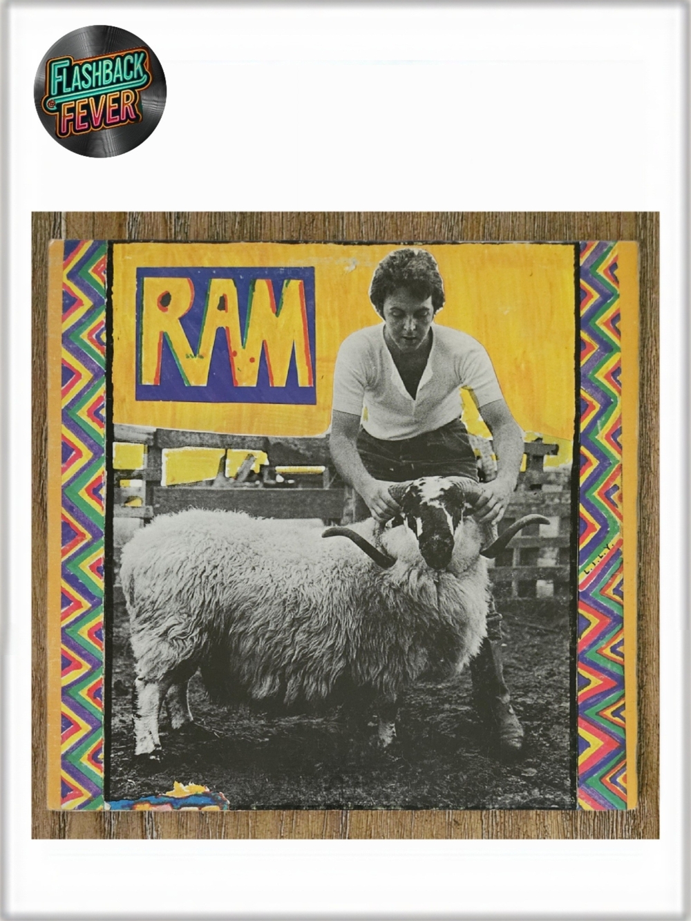 PAUL & LINDA McCartney•Ram•May 17, 1971 (#SMAS-3375) Winchester, 1st Pressing